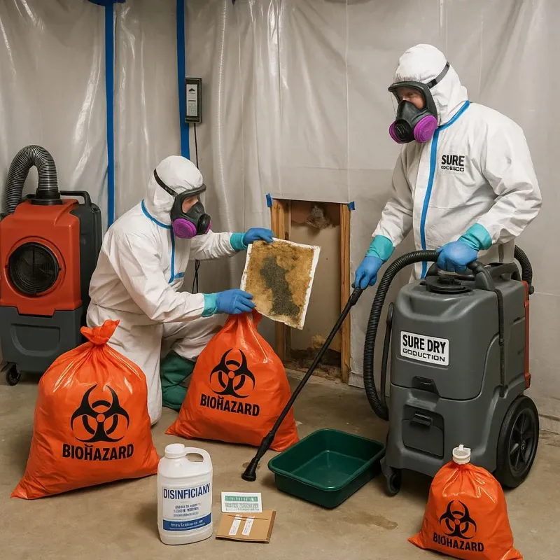 Contaminated Water Handling Protocols process in Four Corners, MT
